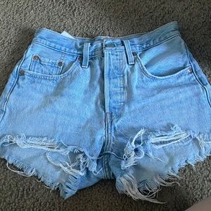 Levi’s 501 High rise shorts